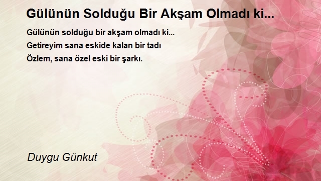 Duygu Günkut