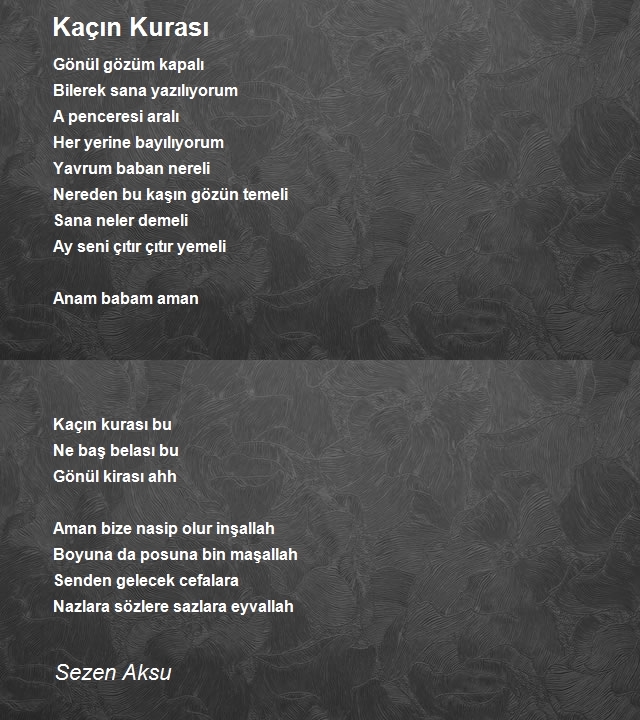 ay benim gece senin karantina