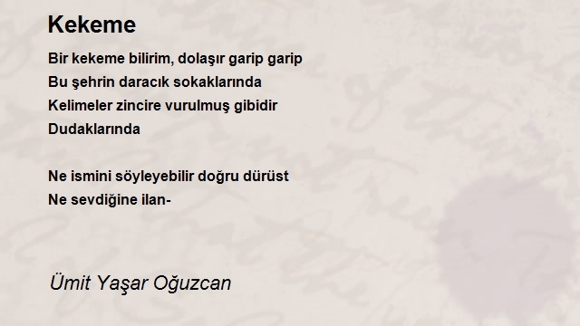 Ümit Yaşar Oğuzcan