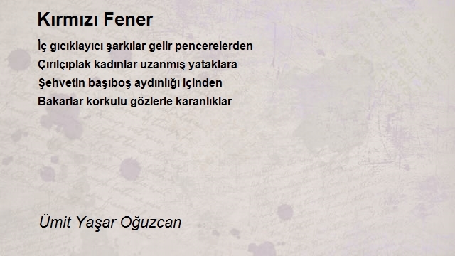 Ümit Yaşar Oğuzcan