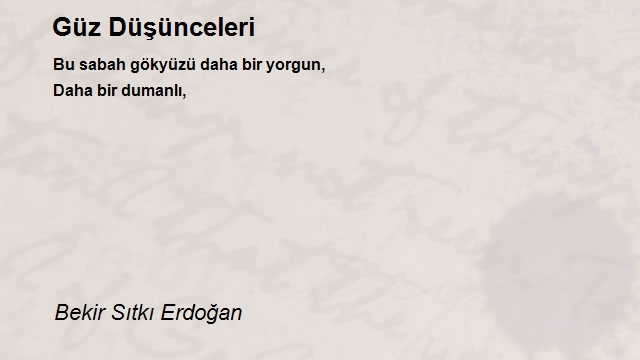 Bekir Sıtkı Erdoğan