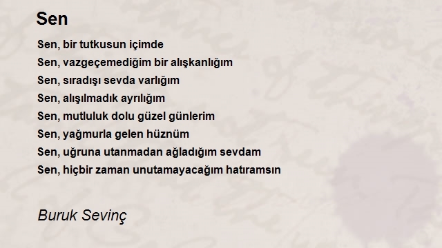 Buruk Sevinç