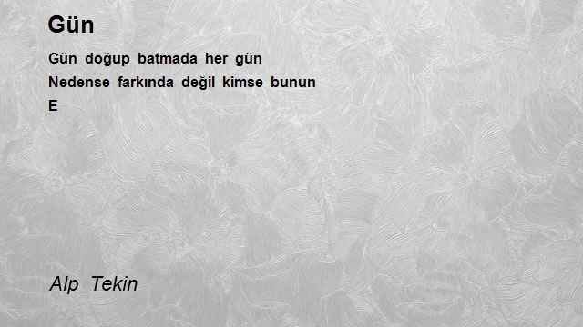 Alp Tekin