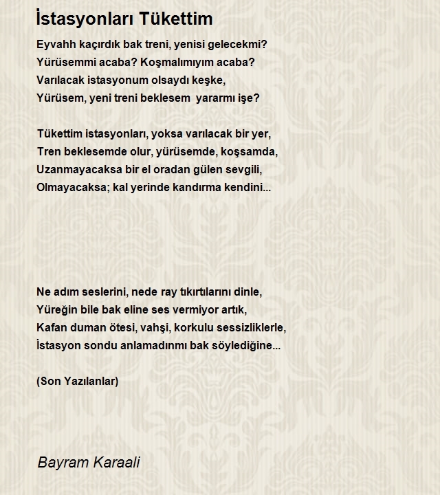 Bayram Karaali