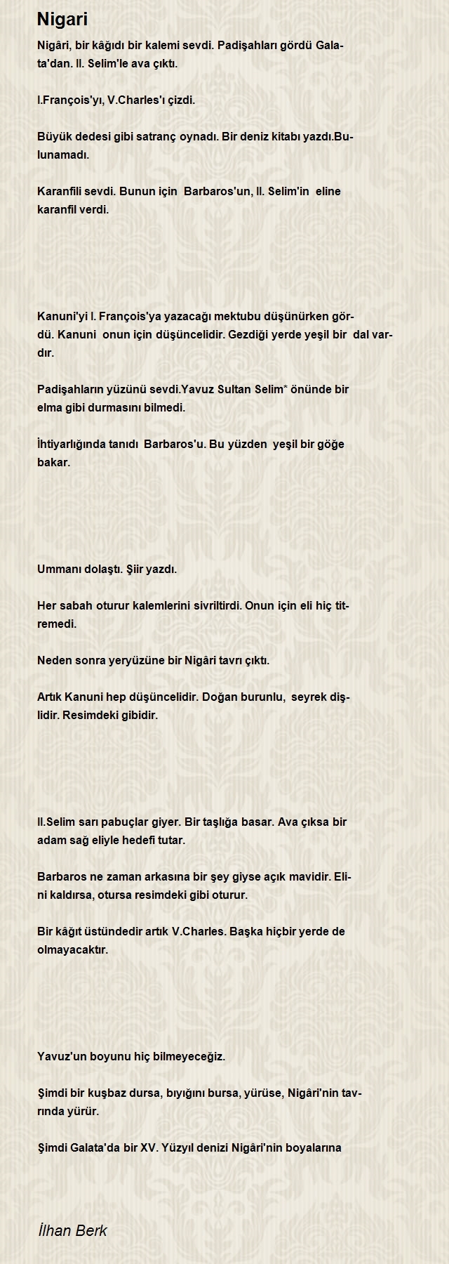 İlhan Berk