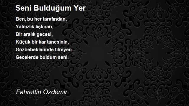 Fahrettin Özdemir