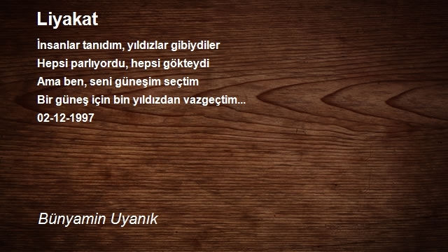 Bünyamin Uyanık