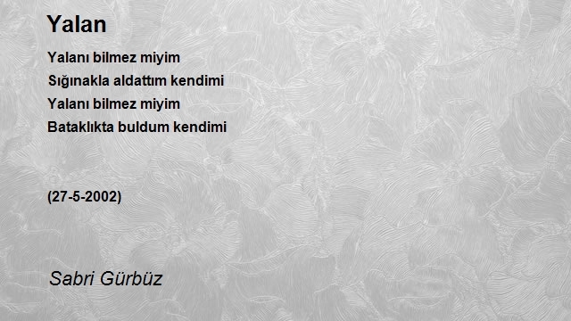 Sabri Gürbüz