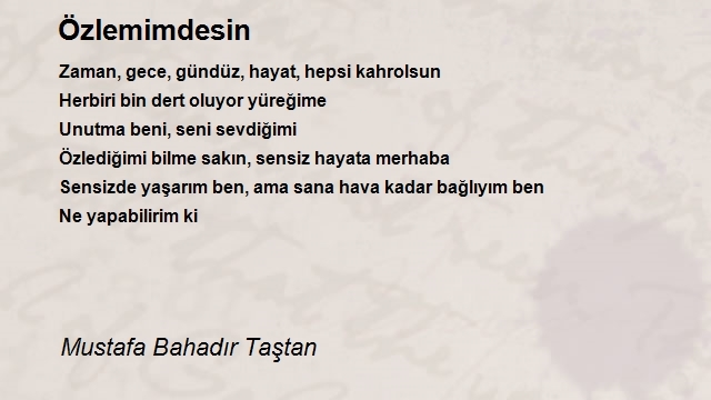Mustafa Bahadır Taştan