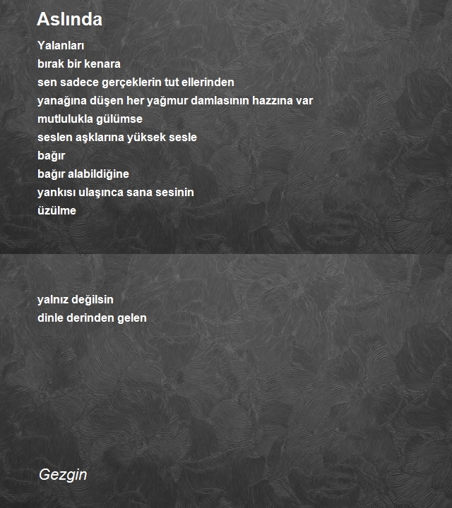 Şair Gezgin