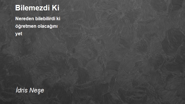 İdris Neşe