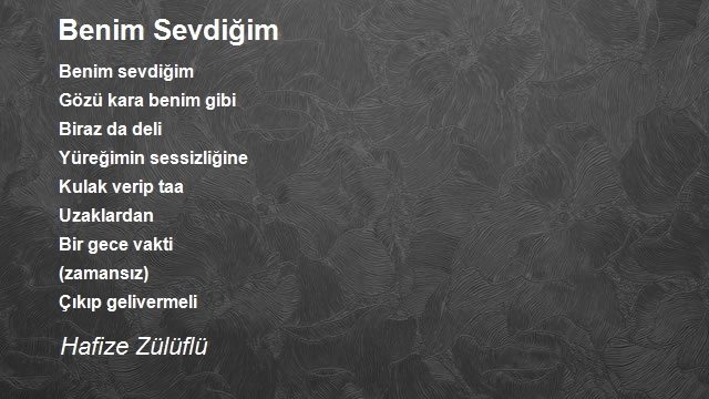 Hafize Zülüflü