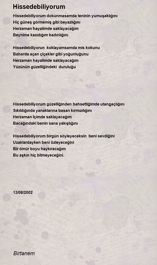 Şair Birtanem