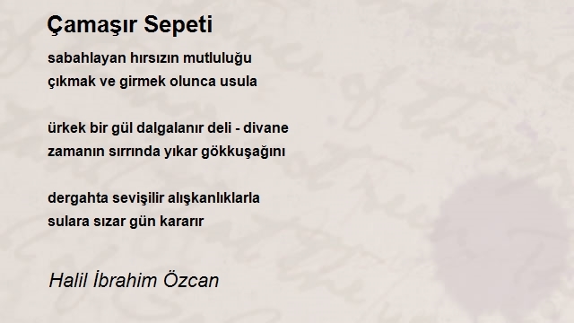 Halil İbrahim Özcan