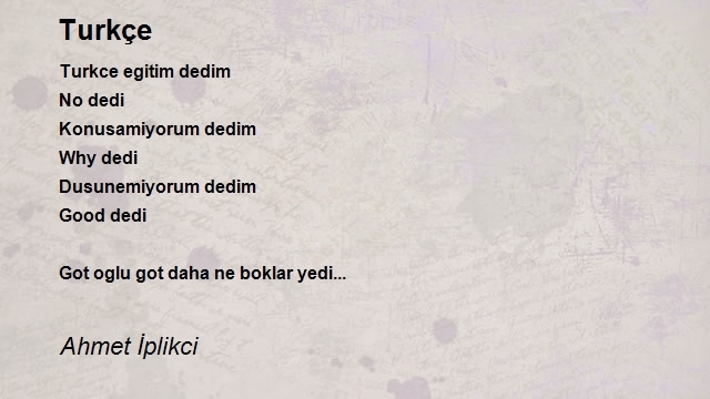 Ahmet İplikci