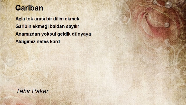 Tahir Paker
