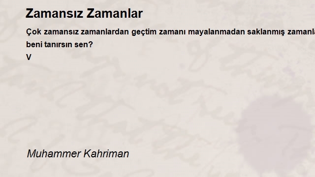 Muhammer Kahriman