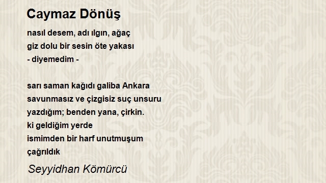 Seyyidhan Kömürcü