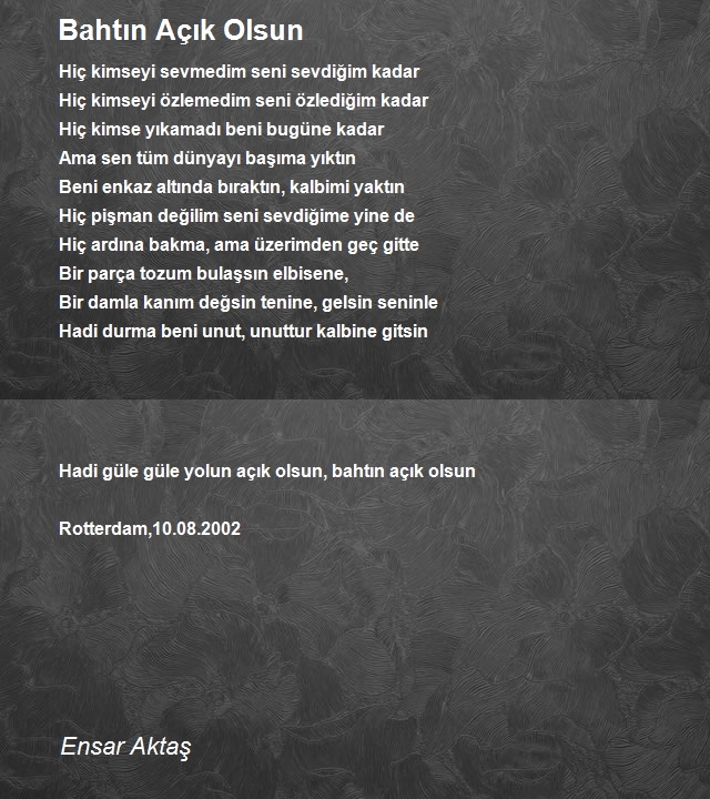 Ensar Aktaş