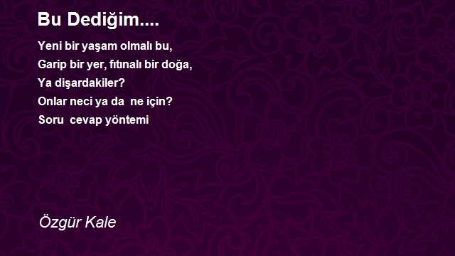 Özgür Kale