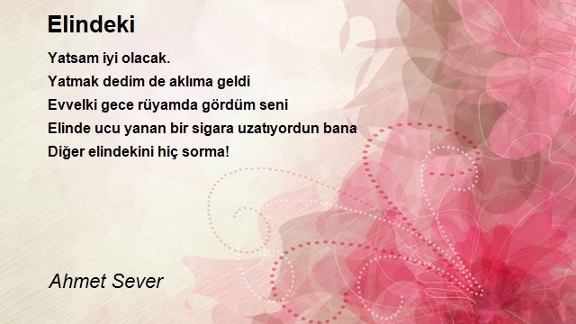 Ahmet Sever