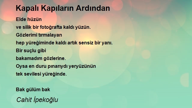 Cahit İpekoğlu