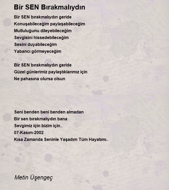 Metin Üşengeç