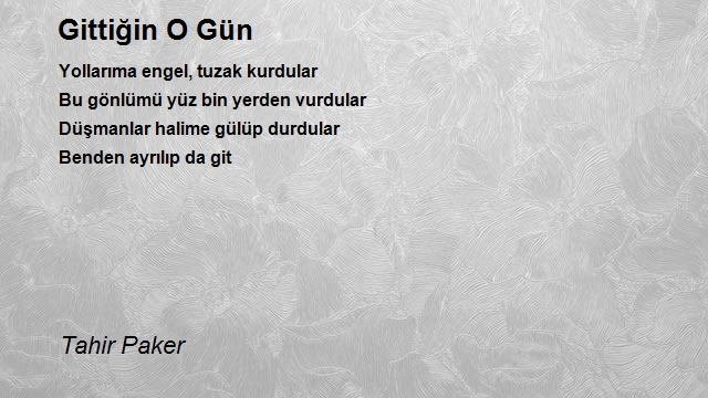 Tahir Paker