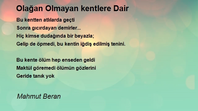 Mahmut Beran