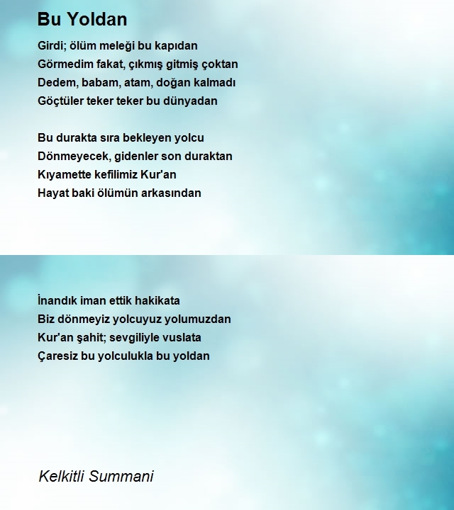 Kelkitli Summani