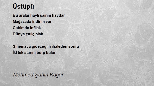 Mehmed Şahin Kaçar