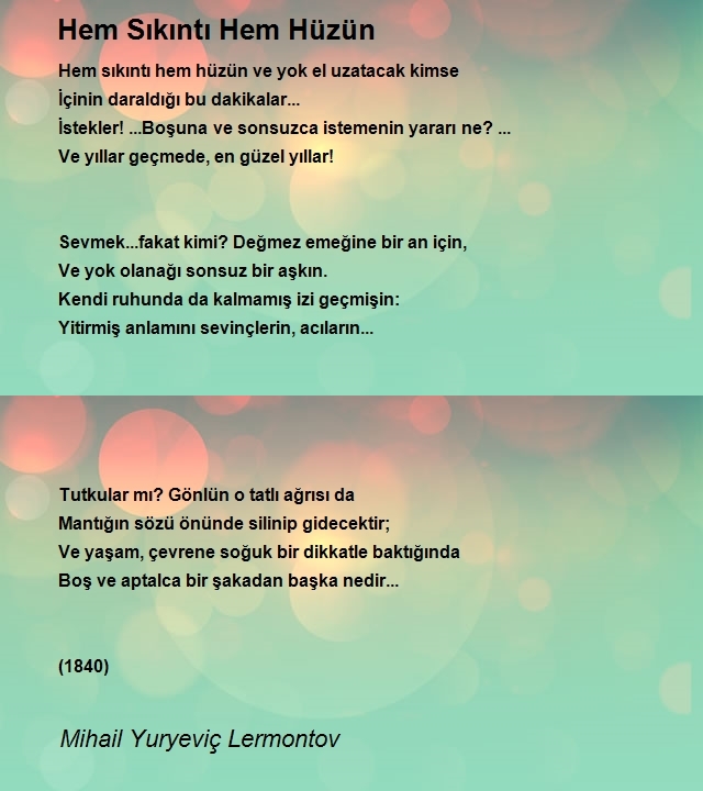 Mihail Yuryeviç Lermontov