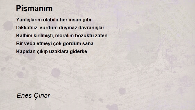 Enes Çınar