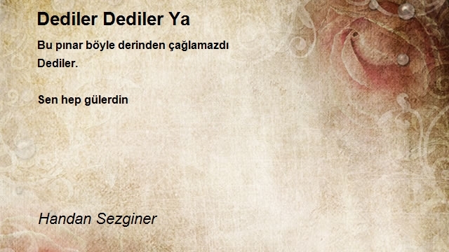 Handan Sezginer