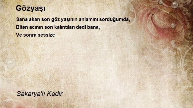 Sakarya lı Kadir