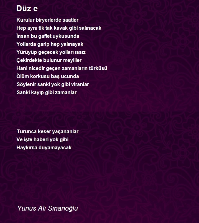 Yunus Ali Sinanoğlu