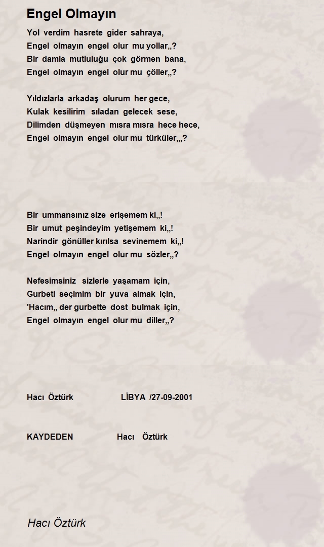 Hacı Öztürk