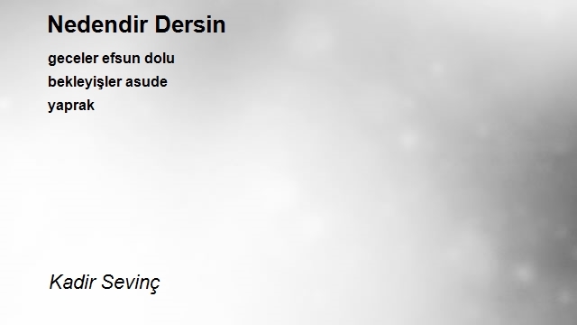 Kadir Sevinç