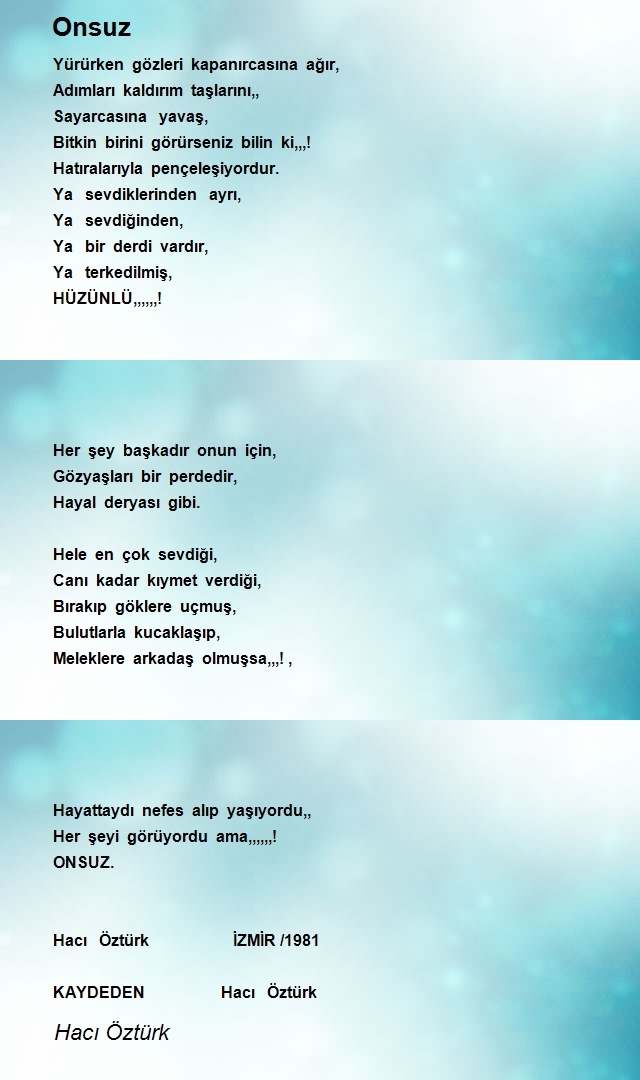 Hacı Öztürk