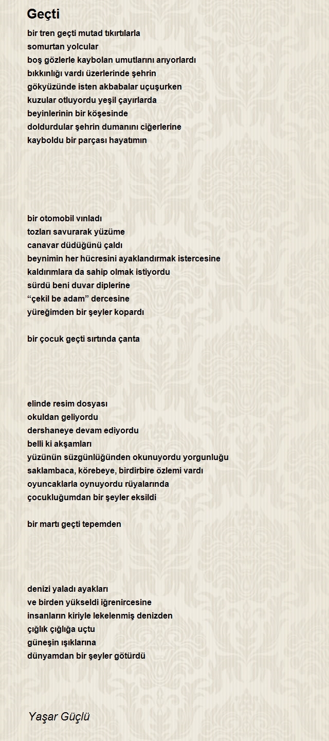 Yaşar Güçlü