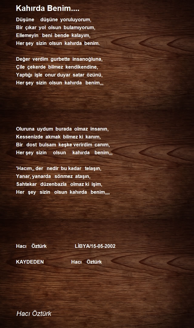 Hacı Öztürk