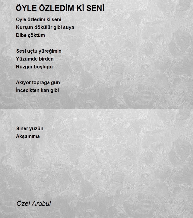 Özel Arabul
