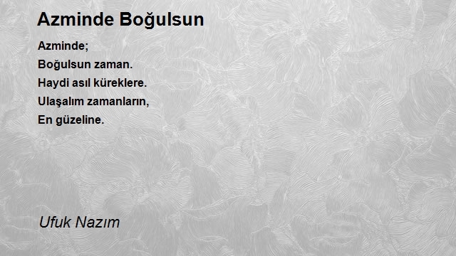 Ufuk Nazım