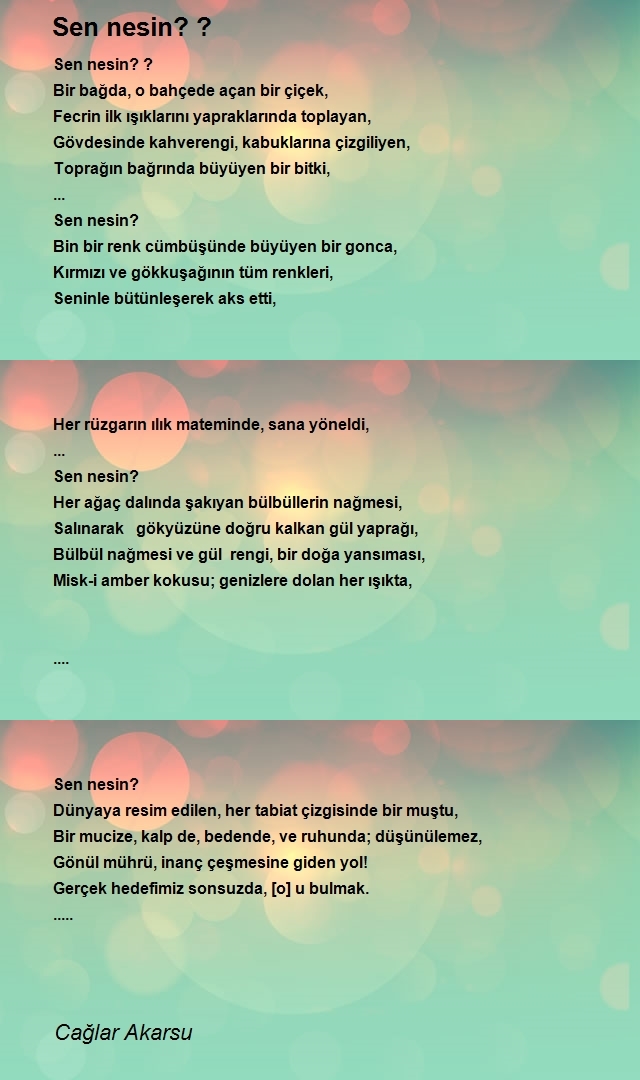 Cağlar Akarsu