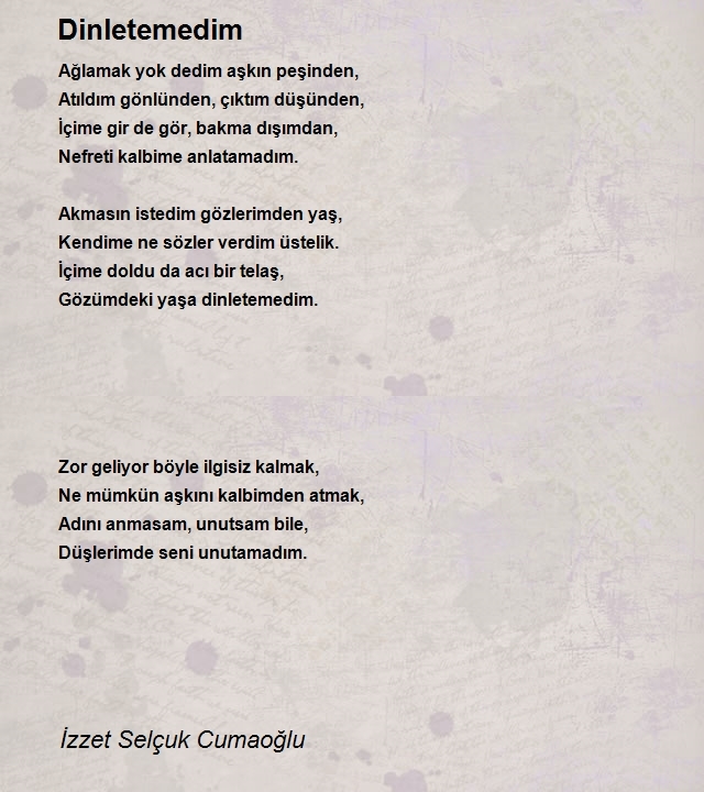 İzzet Selçuk Cumaoğlu