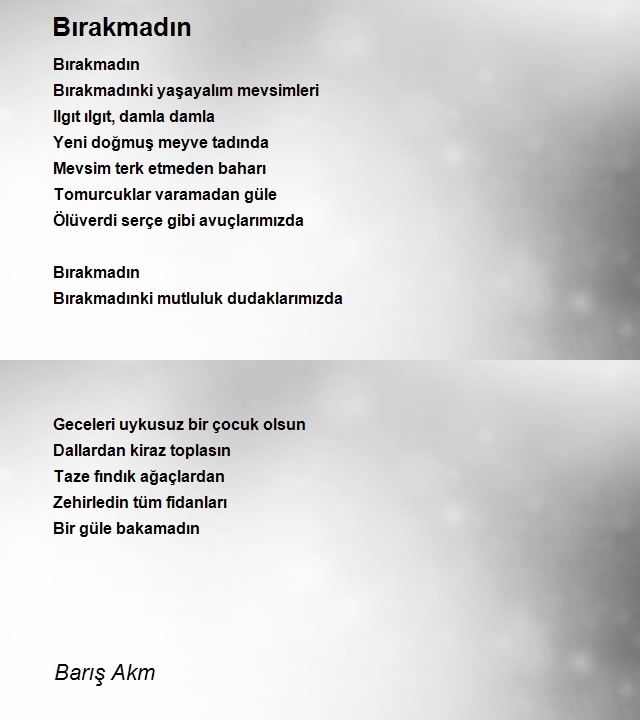 Barış Akm