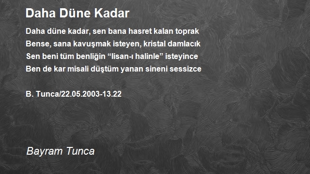Bayram Tunca