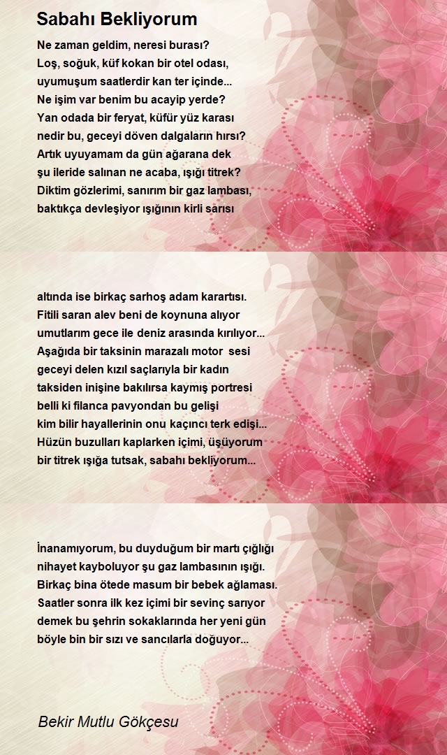 Bekir Mutlu Gökçesu