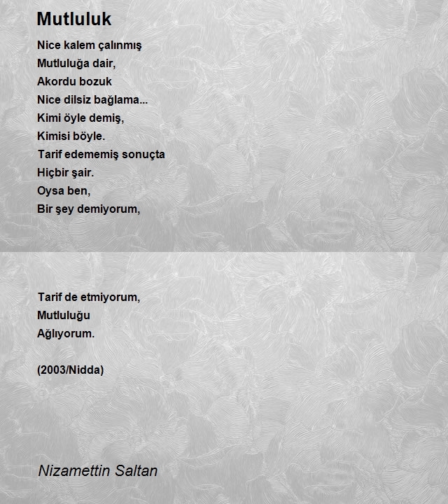 Nizamettin Saltan