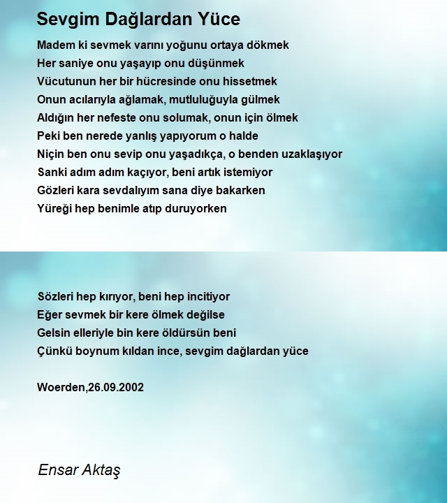 Ensar Aktaş